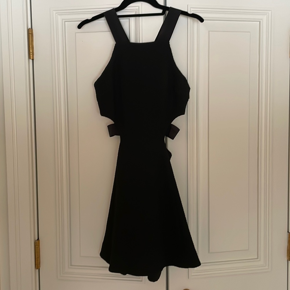 Little Black Dress with Cutouts